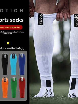 Meias Antiderrapante Futebol 1 Par - Jovem/Adulto (Cores Múltiplas)