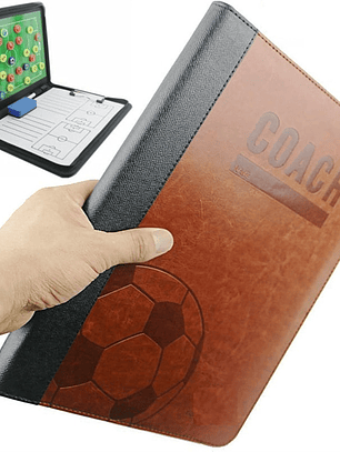Quadro Tático Futebol Magnético - Whiteboard Apagável Portátil