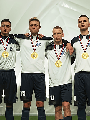 12 Medalhas Futebol Liga de Zinco - Com Cordão Resistente