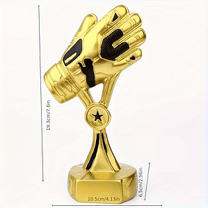 Troféu Luvas Douradas Resina - Guarda-Redes e Avançado