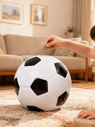  Mealheiro Fãs Desporto - Grande Capacidade para Poupanças