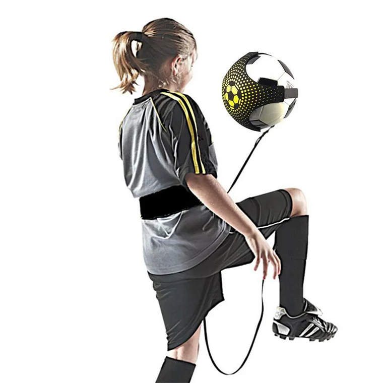 Bola com Baloiço Elástico - Treino de Futebol e Exercícios Físicos 6