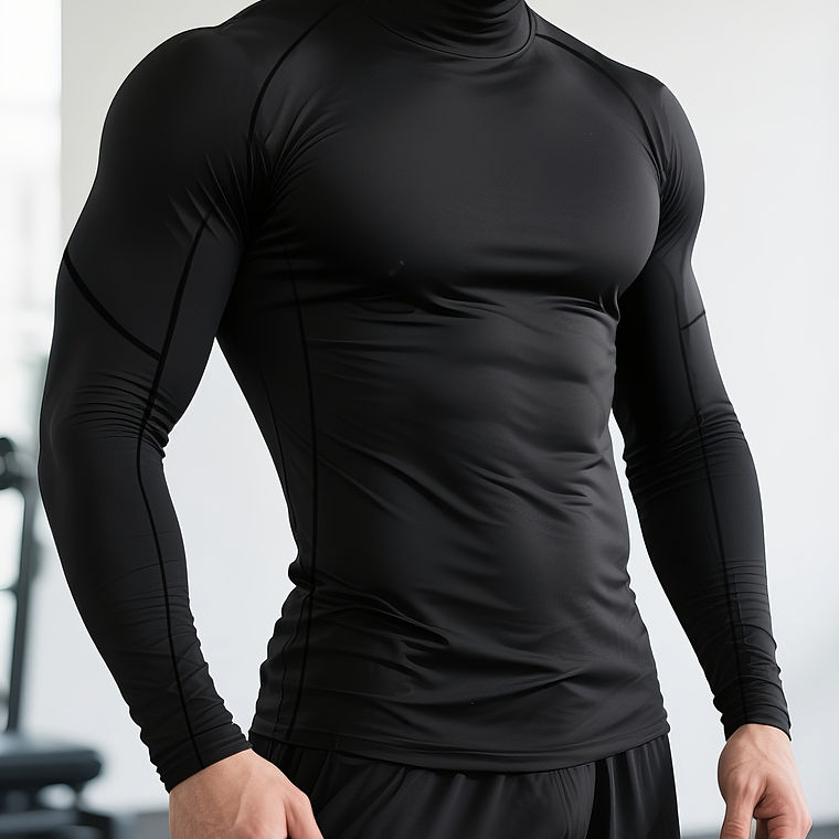 Camisola Térmica Masculina Manga Comprida - Alta Elasticidade para Frio Extremo 9
