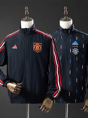 Casaco Reversível Manchester United 2025 - Unissexo (Tamanhos S ao 2XL) 