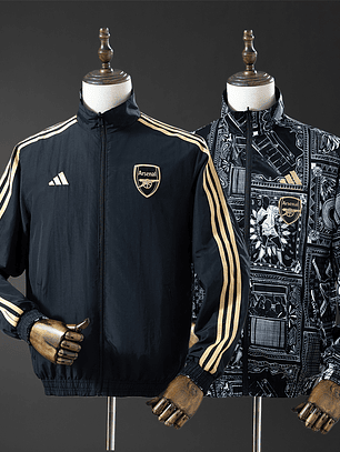 Casaco Reversível Arsenal 2025 - Unissexo (Tamanhos S ao 2XL)