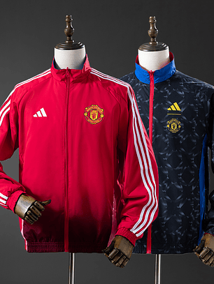 Casaco Reversível Manchester United 2025 - Unissexo (Tamanhos S ao 2XL)  