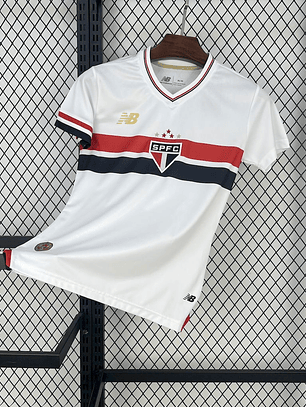 Camisa Feminina Sao Paulo 2025/26 Home - Versão Adepto - S ao 2XL