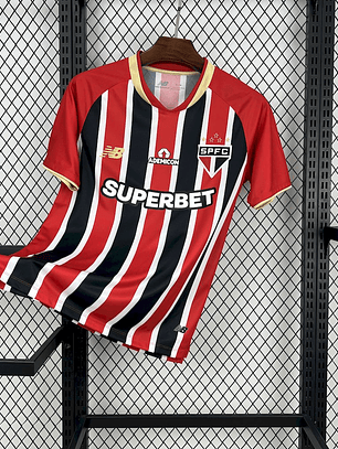 Camisa Sao Paulo 2025/26 Away - Versão Adepto - S ao 4XL