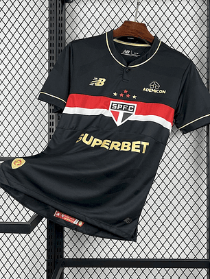 Camisa Sao Paulo 2025/26 Third - Versão Adepto - S ao 4XL