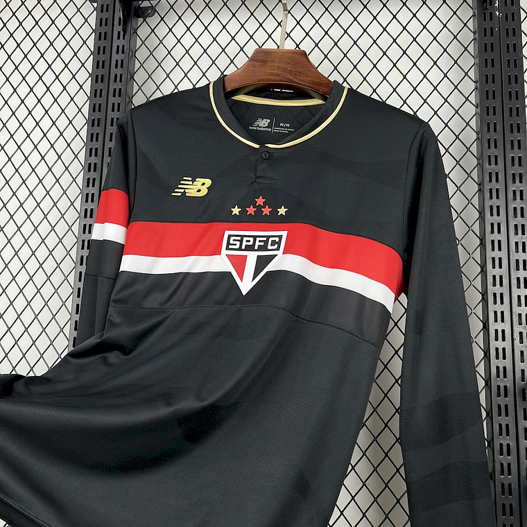 Camisola Sao Paulo 2025/26 Manga Comprida - S ao 4XL 3