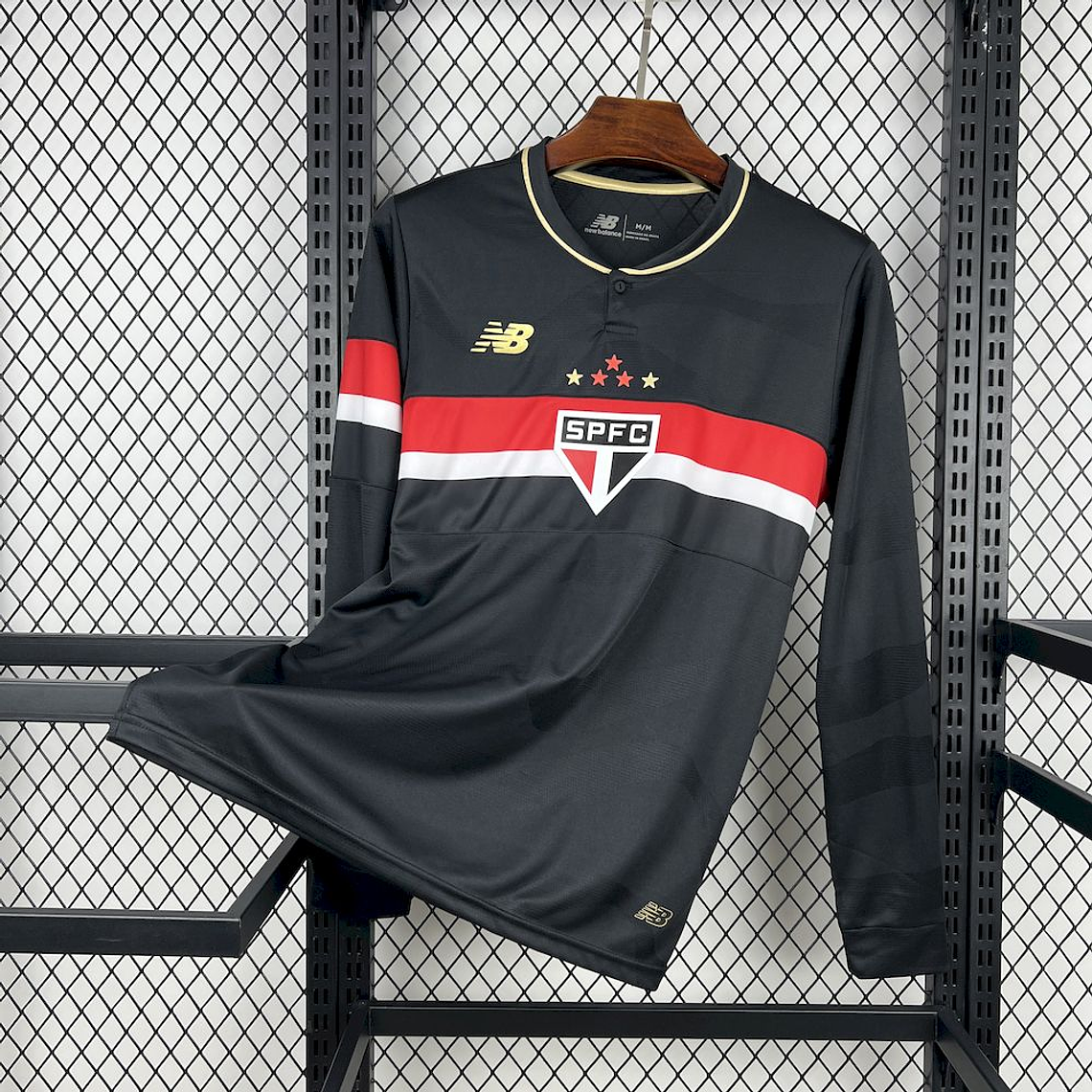 Camisola Sao Paulo 2025/26 Manga Comprida - S ao 4XL 1