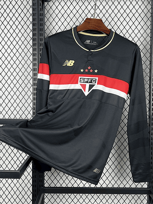 Camisola Sao Paulo 2025/26 Manga Comprida - S ao 4XL