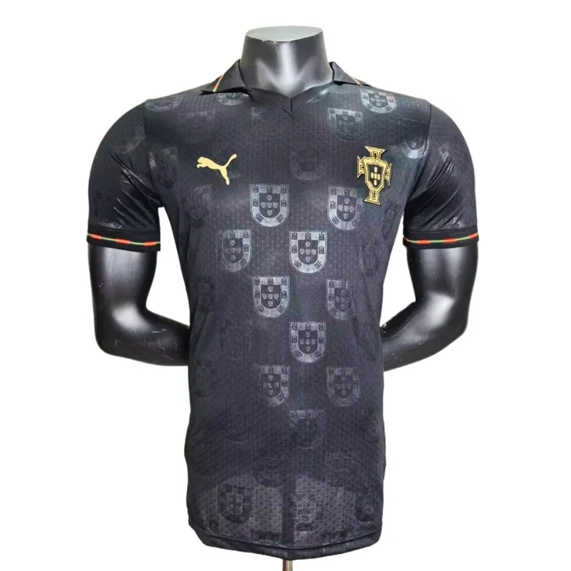 Camisola Portugal 2026/27 Special Edition Eusébio Pantera Negra - Versão Jogador - S ao 2XL 1