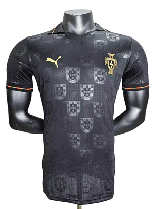 Camisola Portugal 2026/27 Special Edition Eusébio Pantera Negra - Versão Jogador - S ao 2XL