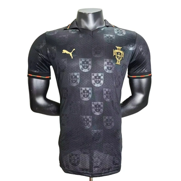 Camisola Portugal 2026/27 Special Edition Eusébio Pantera Negra - Versão Jogador - S ao 2XL 1