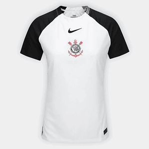 Camisa Feminina Corinthians 25/26 Home Jersey - Versão Adepto - S ao 2XL 