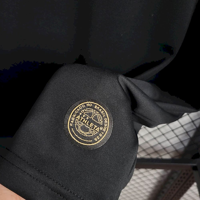 Camisa Santos 2025/26 Pele 1.000 GOLS Black Jersey - Versão Adepto - S ao 2XL  4