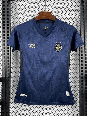 Camisa Feminina Gremio 2025/26 Third Jersey - Versão Adepto - S ao 2XL 