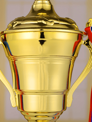 Troféu Metálico Grande Dourado - Premiação Desportiva