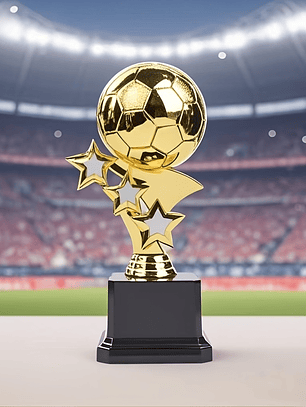 Troféu Futebol Desportivo - Premiação para Eventos Internos e Externos