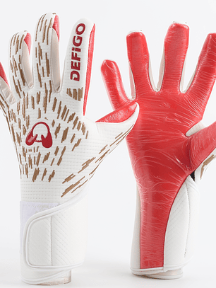 Luvas Guarda-Redes DEFIGO Unissexo - Palma Latex, Design Coração