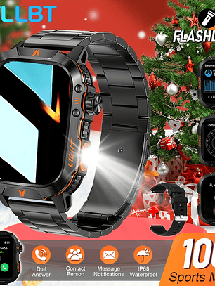 Smartwatch Outdoor QTLJJBY - 600mAh, IP68, Chamadas Tátil Único