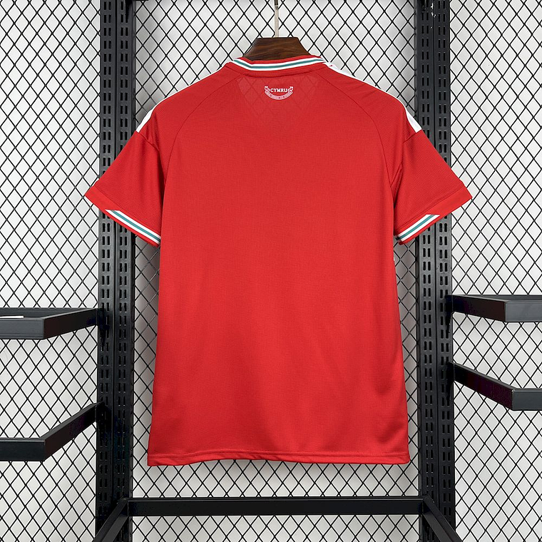 Camisola Wales 2026 World Cup Home Jersey - Versão Adepto - S ao 4XL  2