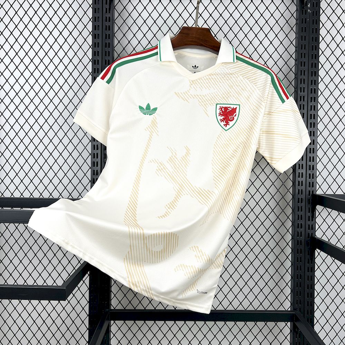 Camisola Wales 2026 World Cup Away Jersey - Versão Adepto - S ao 4XL 1