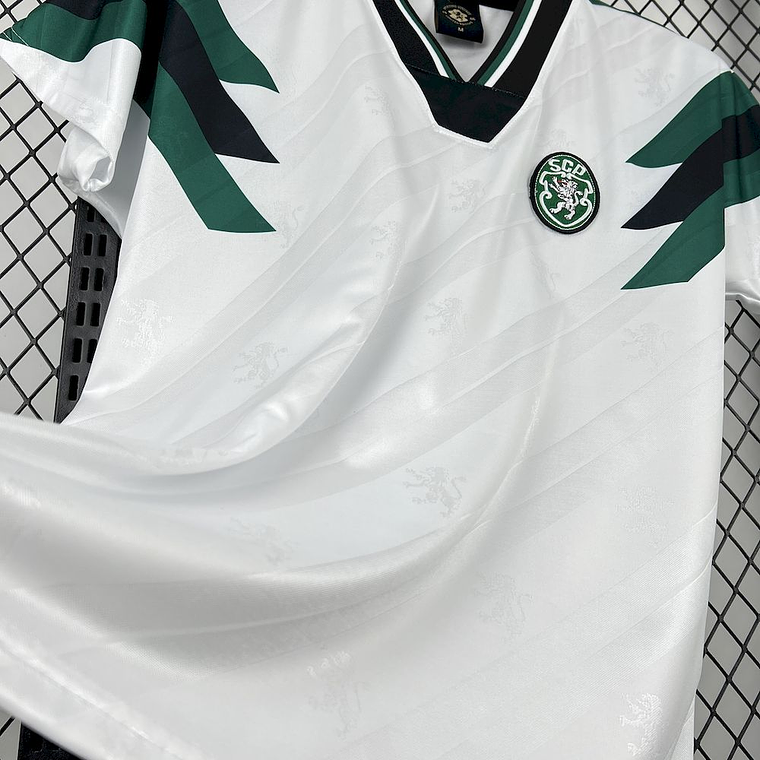 Camisola Sporting CP 2025/26 Retro Versão Especial Branca 4