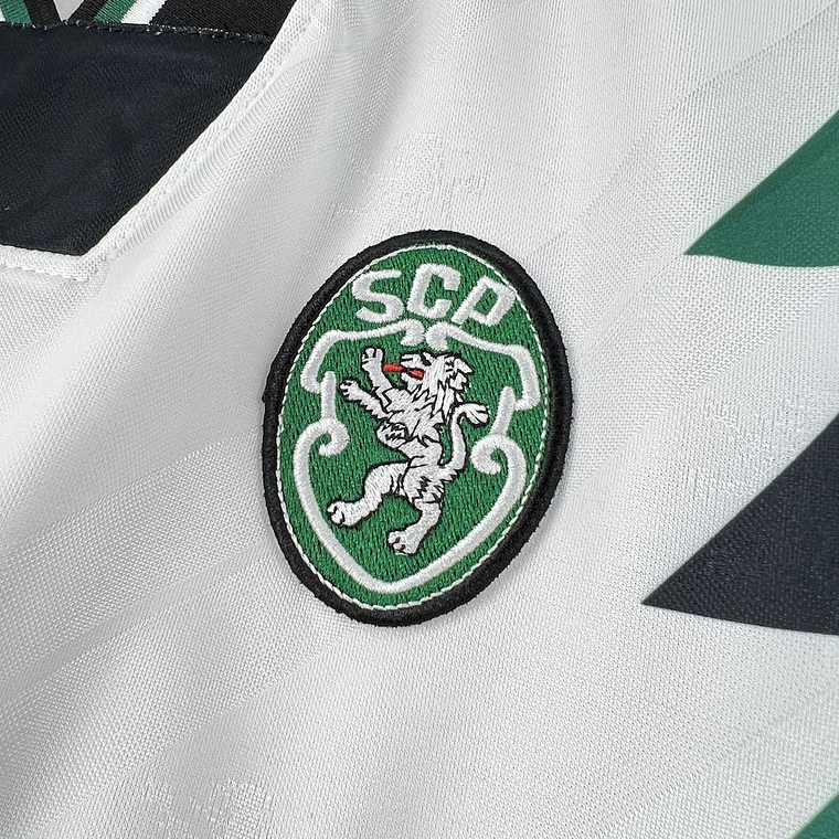 Camisola Sporting CP 2025/26 Retro Versão Especial Branca 3