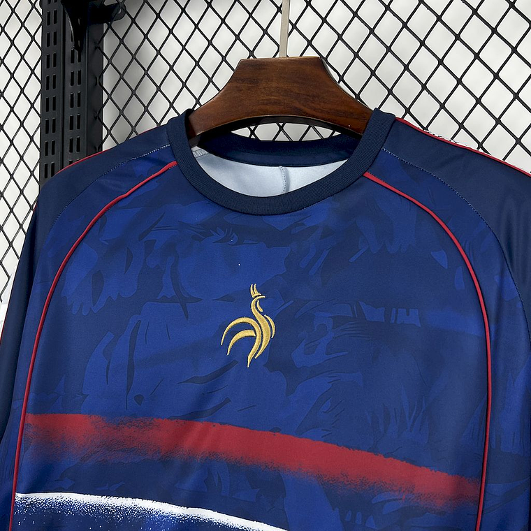 Camisola França 2025 Zizou #10 Edição Especial - Versão Adepto - S ao 4XL  3