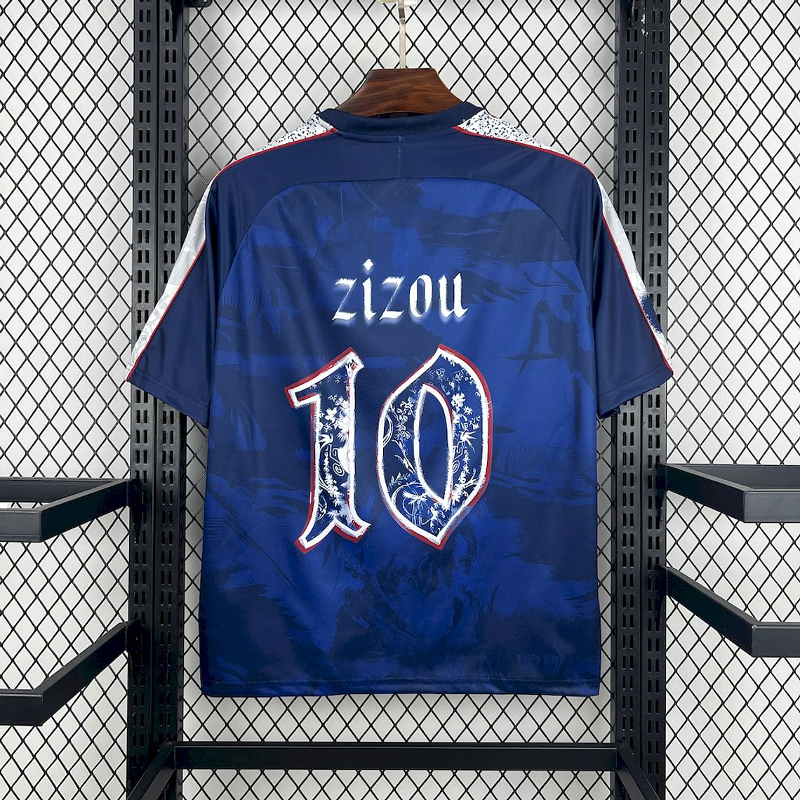 Camisola França 2025 Zizou #10 Edição Especial - Versão Adepto - S ao 4XL  2