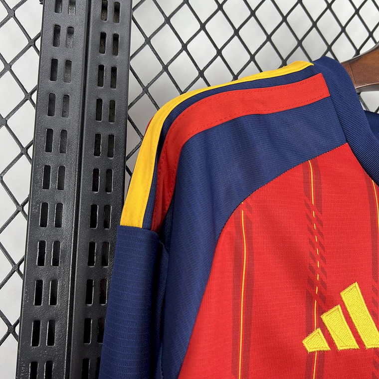 Camisola Espanha 2026 World Cup Home Manga Comprida - S ao 4XL 5