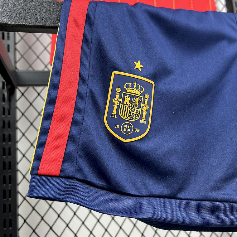 Kit Infantil Espanha 2026 World Cup Home (Camisola + Calções)  5