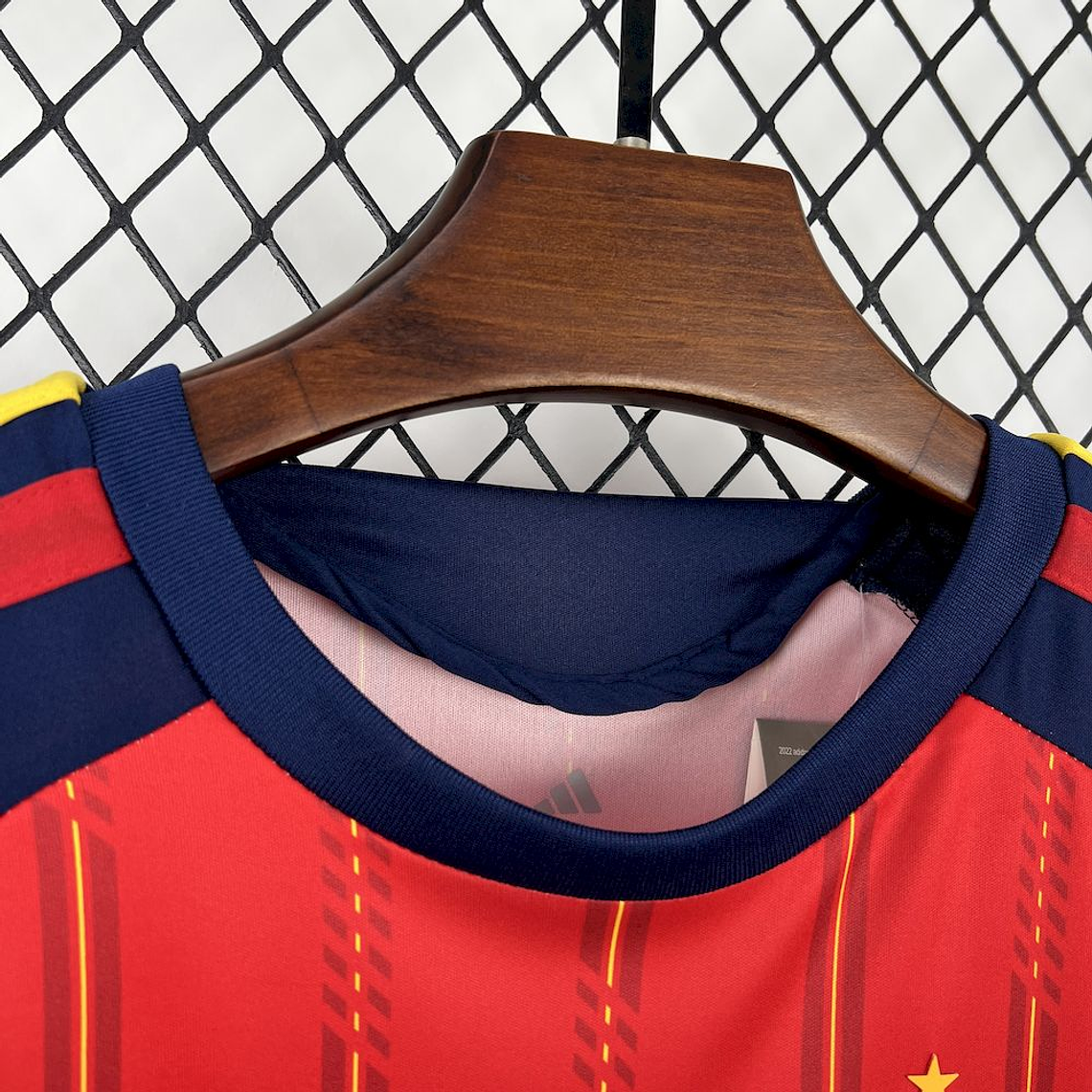 Kit Infantil Espanha 2026 World Cup Home (Camisola + Calções)  7