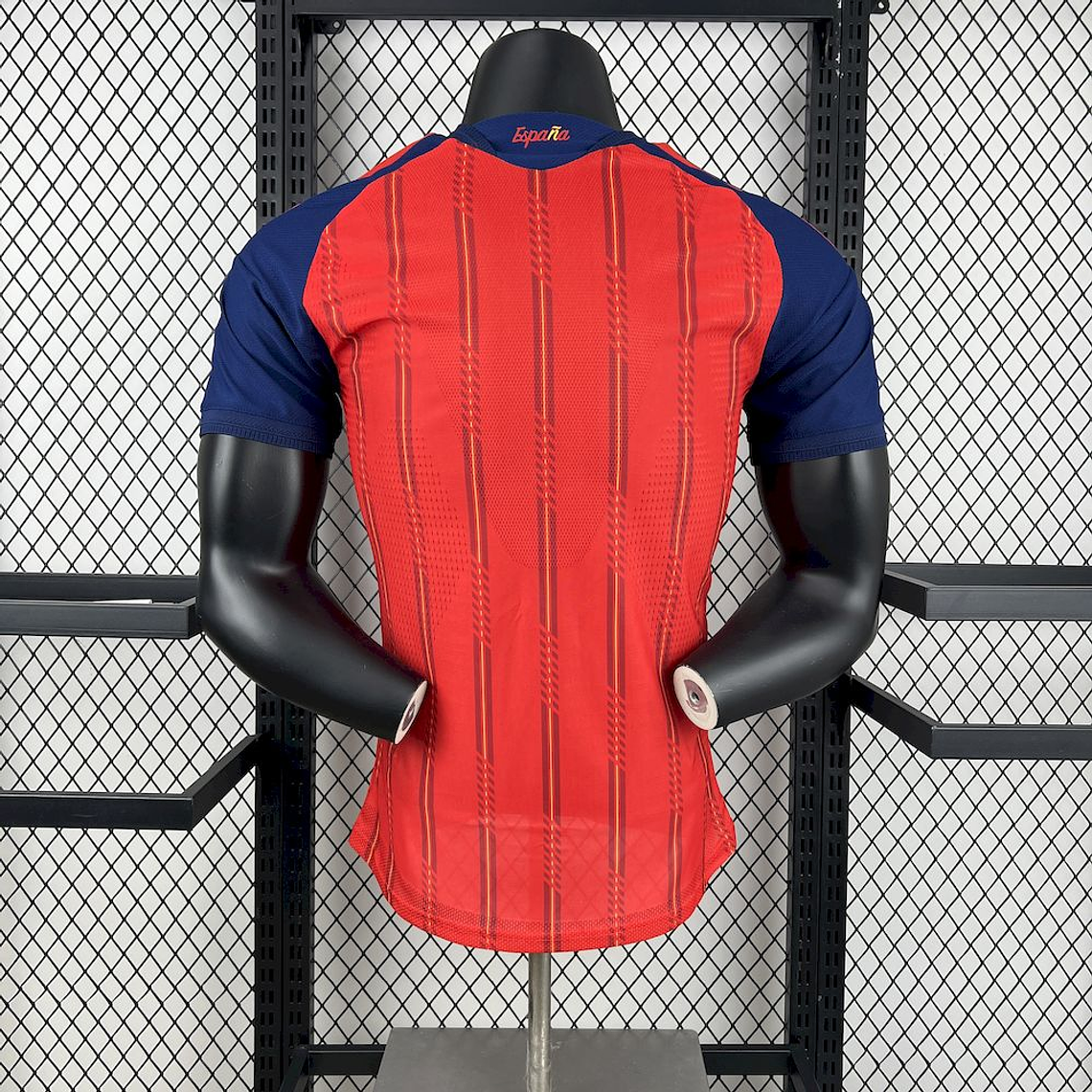 Camisola Espanha 2026 World Cup Home Versão Jogador  2
