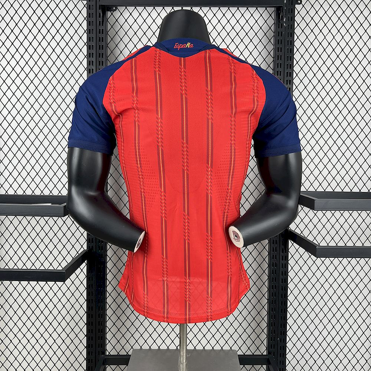 Camisola Espanha 2026 World Cup Home Versão Jogador  2