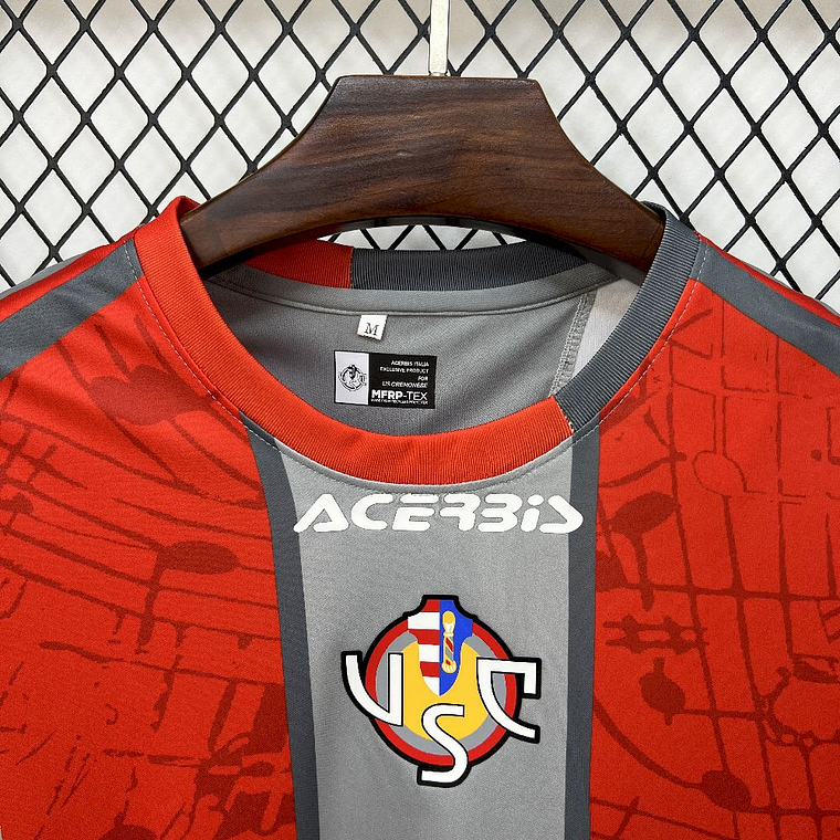 Camisola Cremonese 2025/26 Home - Versão Adepto - S ao 4XL 5