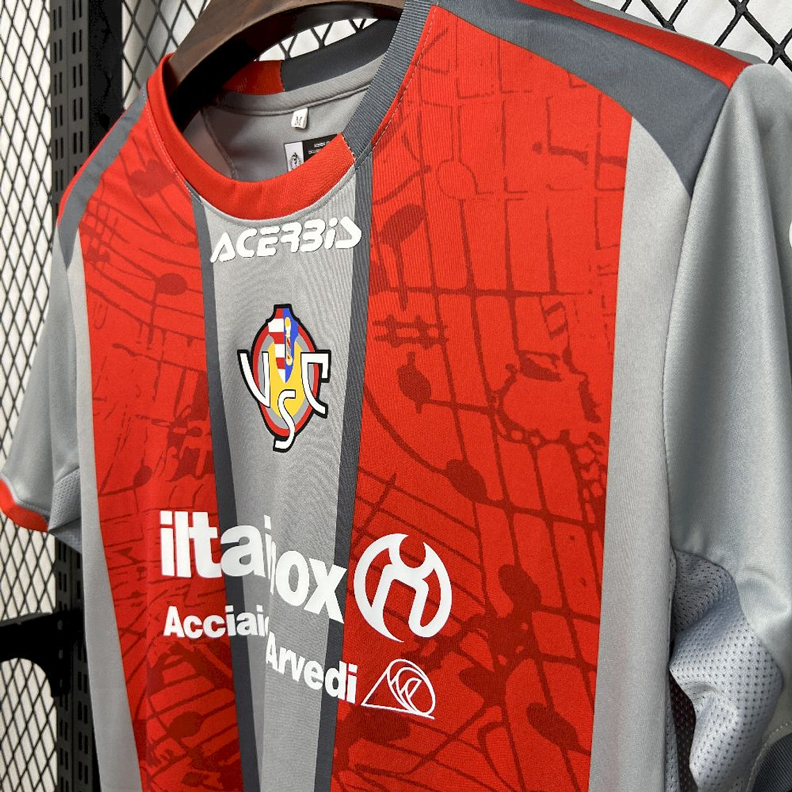 Camisola Cremonese 2025/26 Home - Versão Adepto - S ao 4XL 3