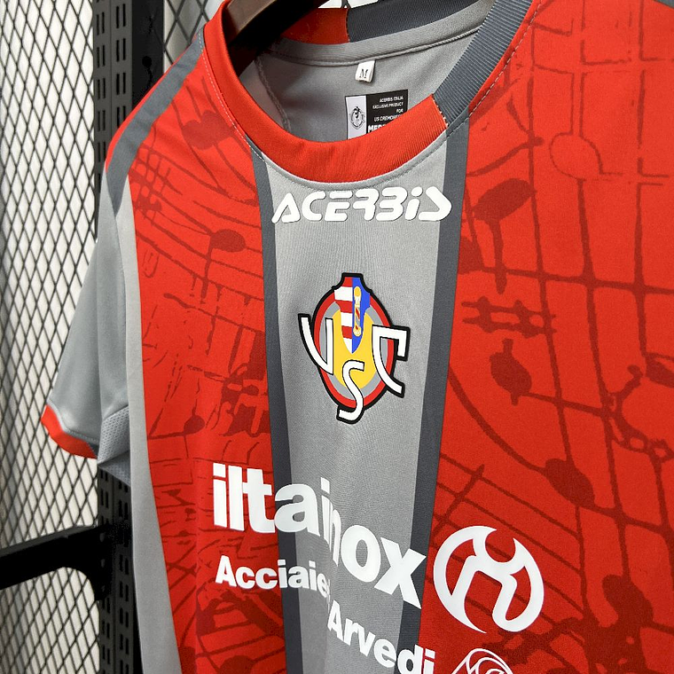 Camisola Cremonese 2025/26 Home - Versão Adepto - S ao 4XL 8