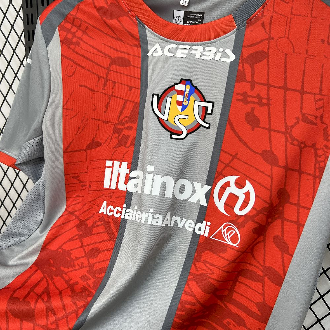 Camisola Cremonese 2025/26 Home - Versão Adepto - S ao 4XL 4