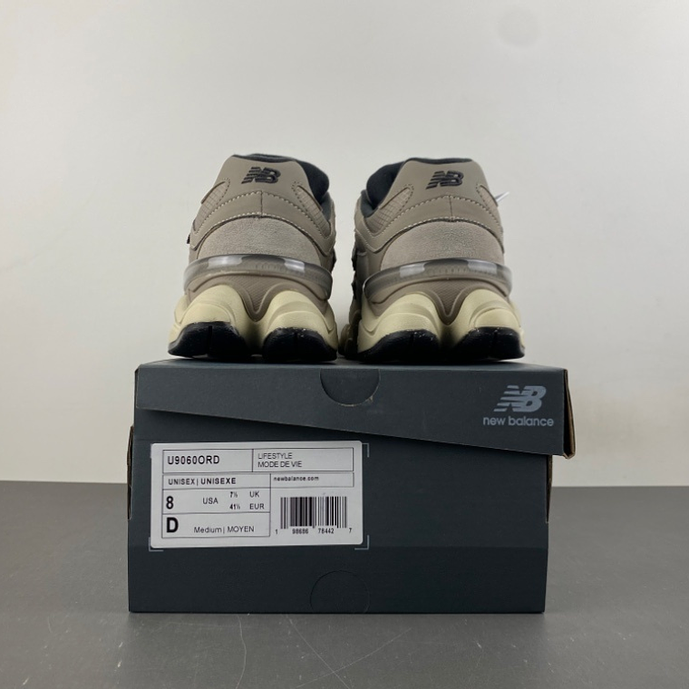 Ténis New Balance 9060 'Cinza e Preto' - Original, Estilo e Conforto Superior 5