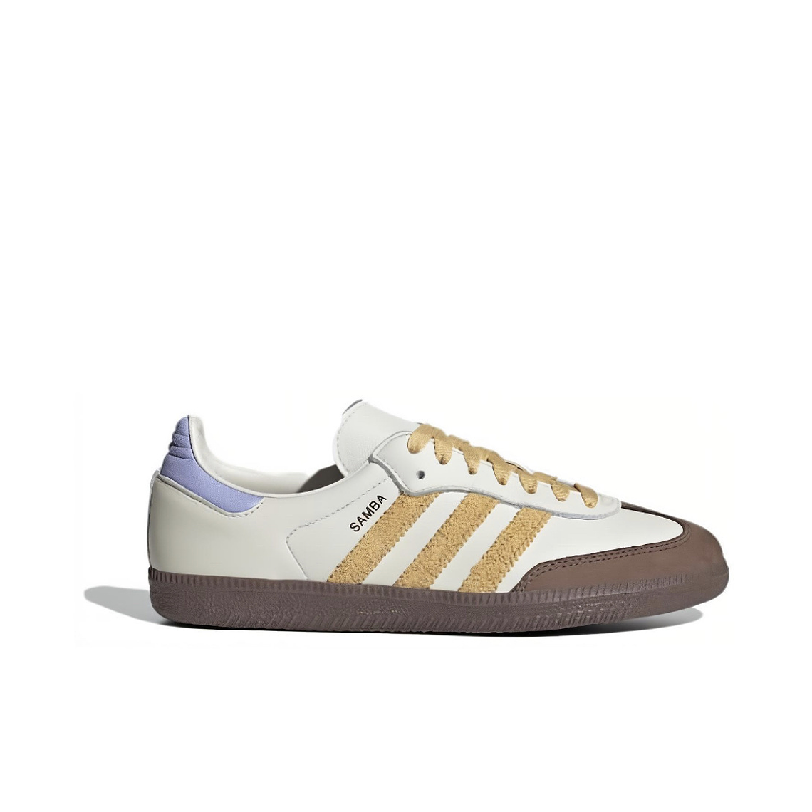 Ténis Adidas Samba Branco e Amarelo - Clássico Atemporal e Versátil 2