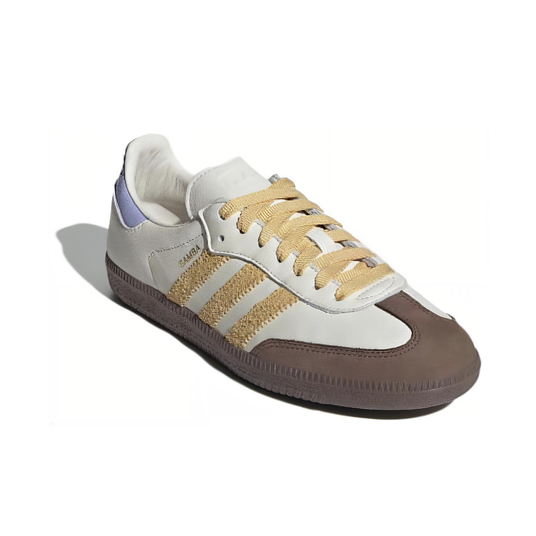 Ténis Adidas Samba Branco e Amarelo - Clássico Atemporal e Versátil 3