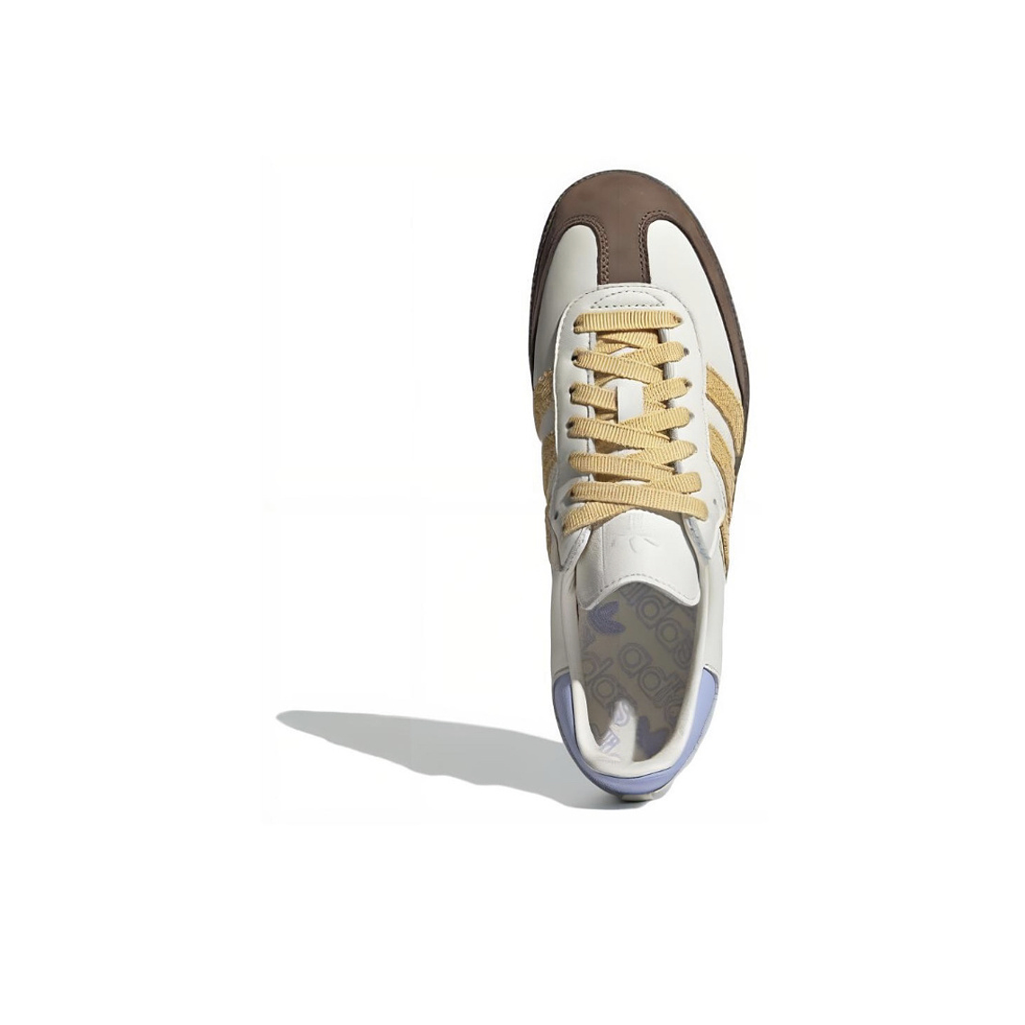 Ténis Adidas Samba Branco e Amarelo - Clássico Atemporal e Versátil 5