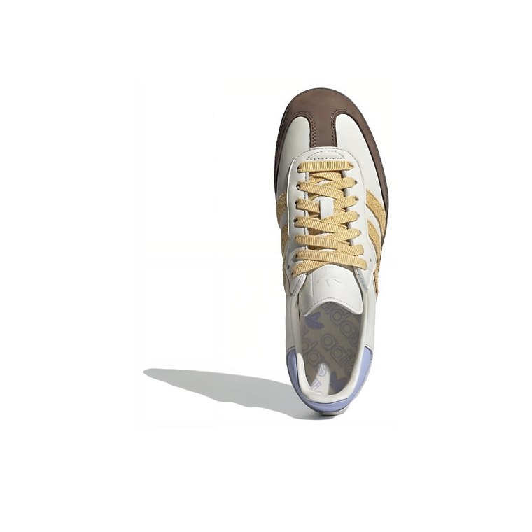 Ténis Adidas Samba Branco e Amarelo - Clássico Atemporal e Versátil 5