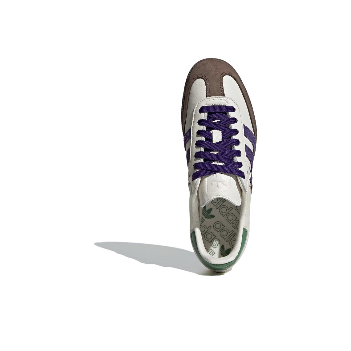 Ténis Adidas Samba Branco e Roxo - Elegância e Estilo Urbano 5