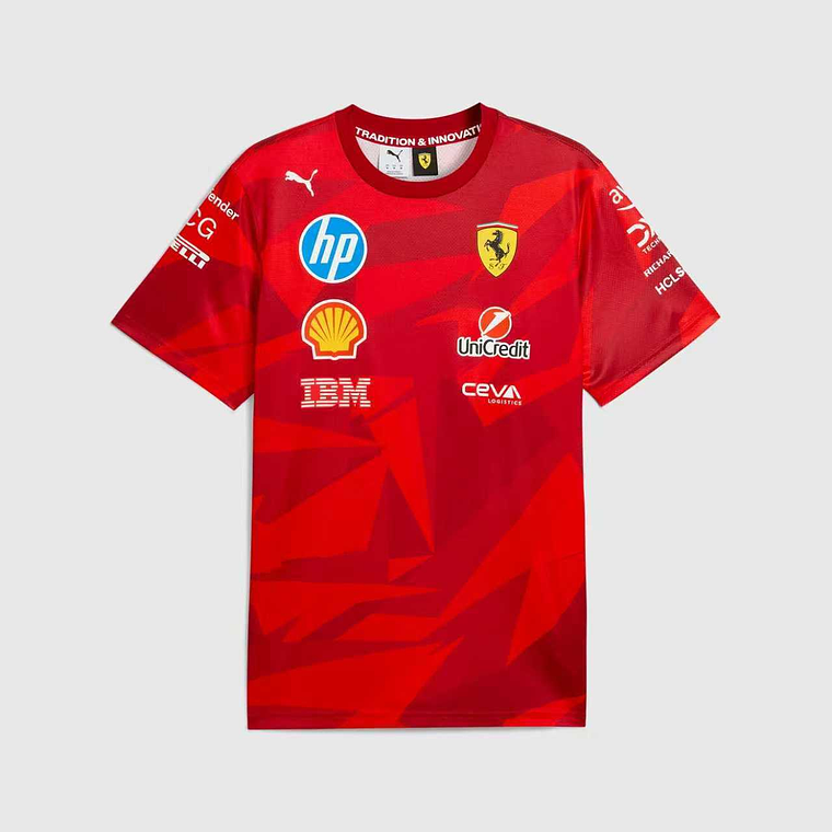 T-shirt Ferrari 2025 | Tamanhos S ao 5XL | Coleção F1 e Automóveis 1
