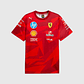 T-shirt Ferrari 2025 | Tamanhos S ao 5XL | Coleção F1 e Automóveis - Thumbnail 1