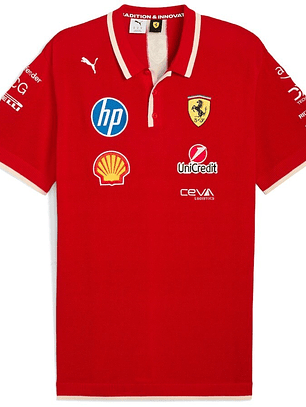 Polo Ferrari 2025 | Coleção Premium | Tamanhos S ao 5XL